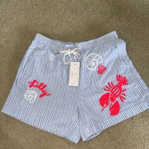 NWT size SMALL Croix Short in Beach Day Embroidered!